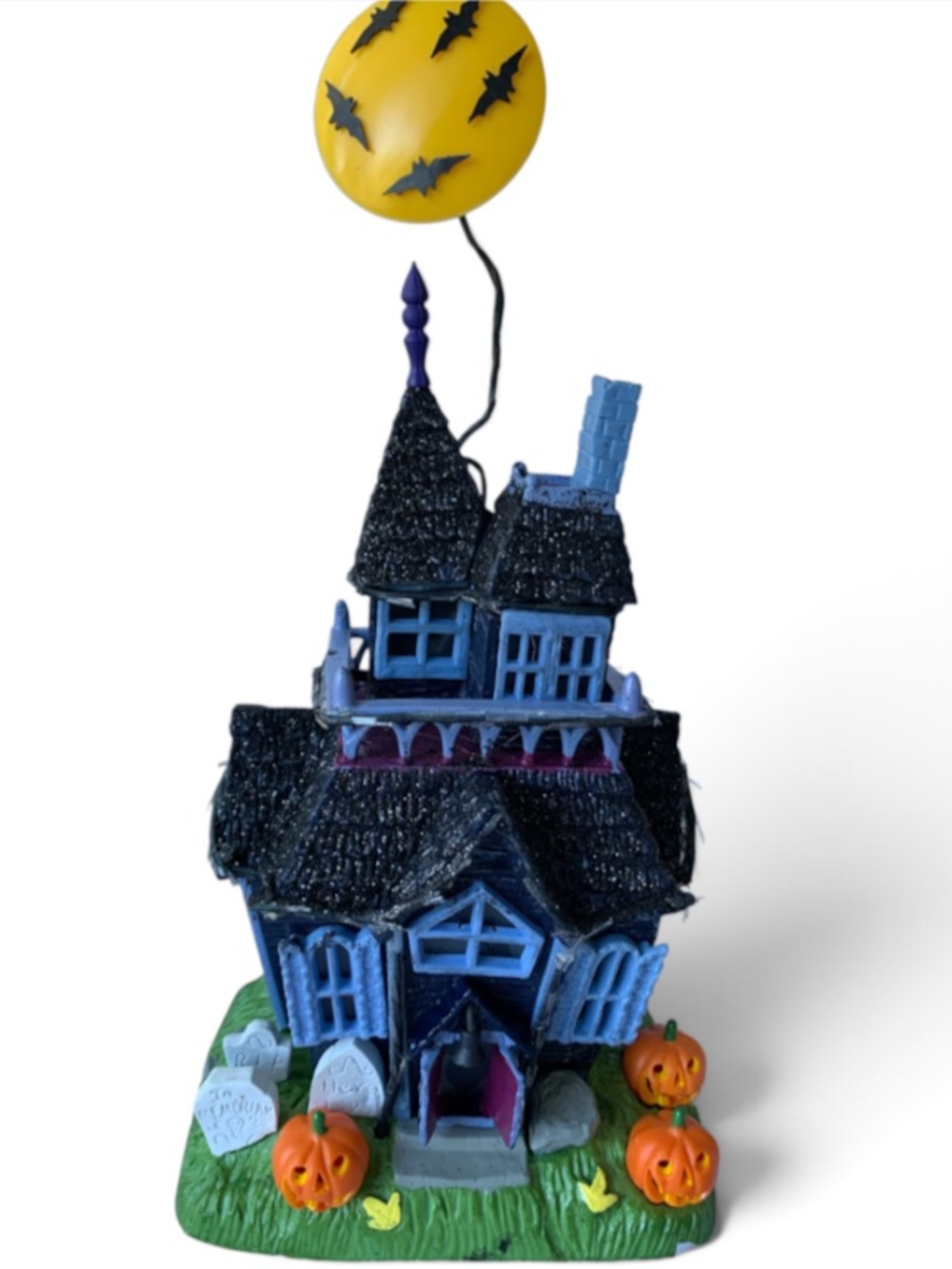 Avon Fibre Optic Halloween Haunted House Light Up Decor 2007 - New Open Box